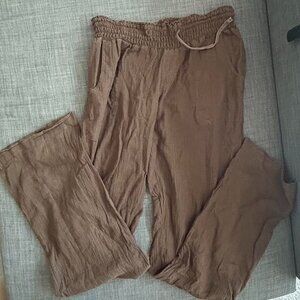 Linen Like Old Navy 100% cotton pants